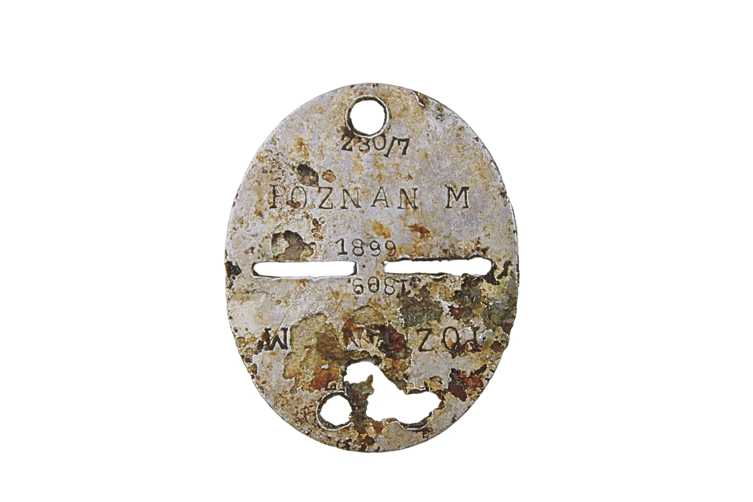 II RP Nieśmiertelnik ppor. Marian Hederych Poznań 