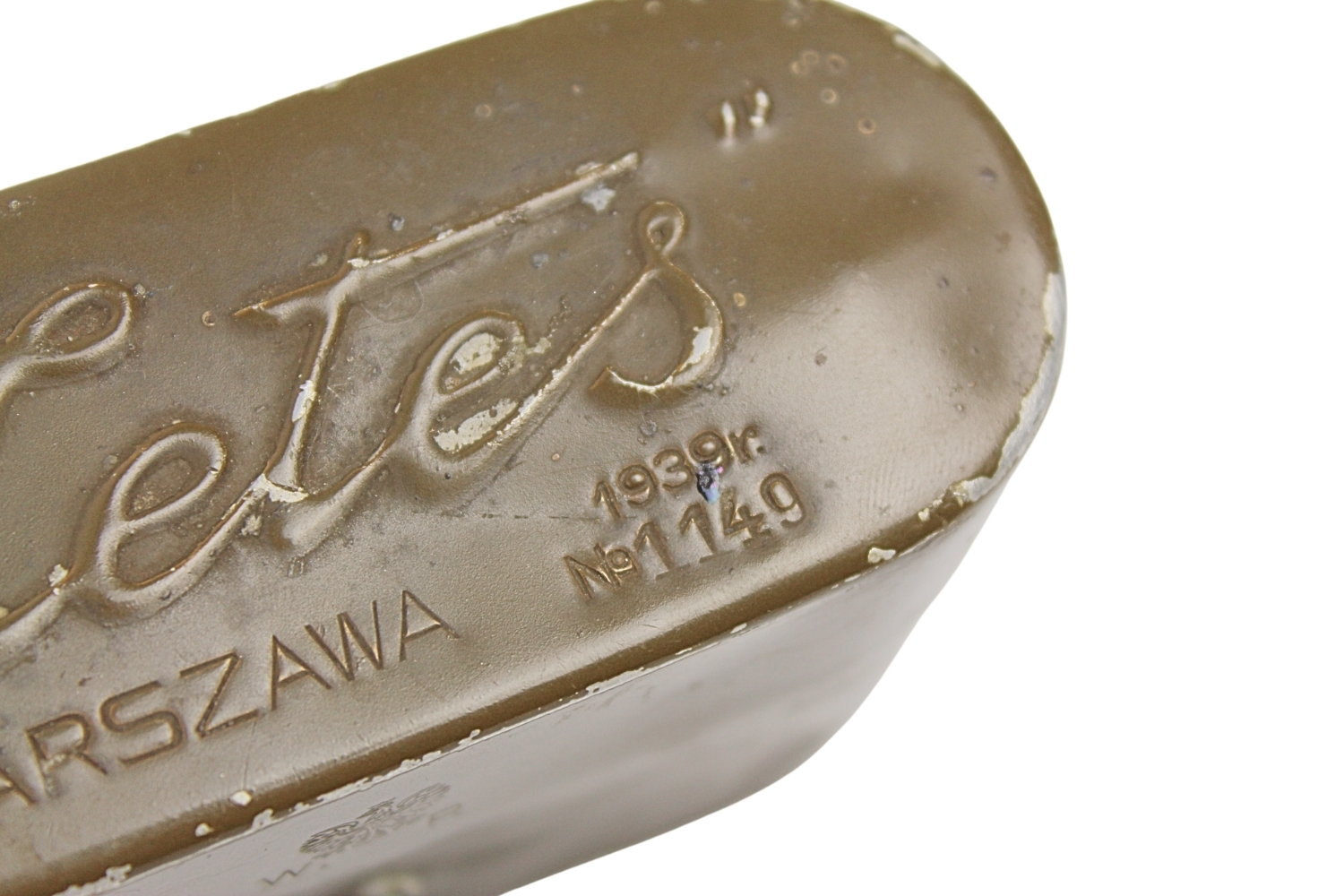 II RP Pudełko na gogle WP  "Zetes" Warszawa 1939