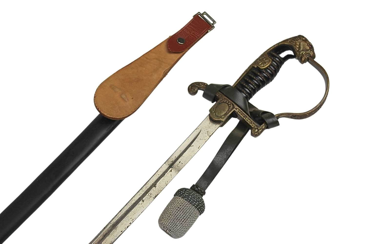 SZABLA OFICERA WEHRMACHTU E. PACK & SOHNE SOLINGEN Z TEMBLAKIEM