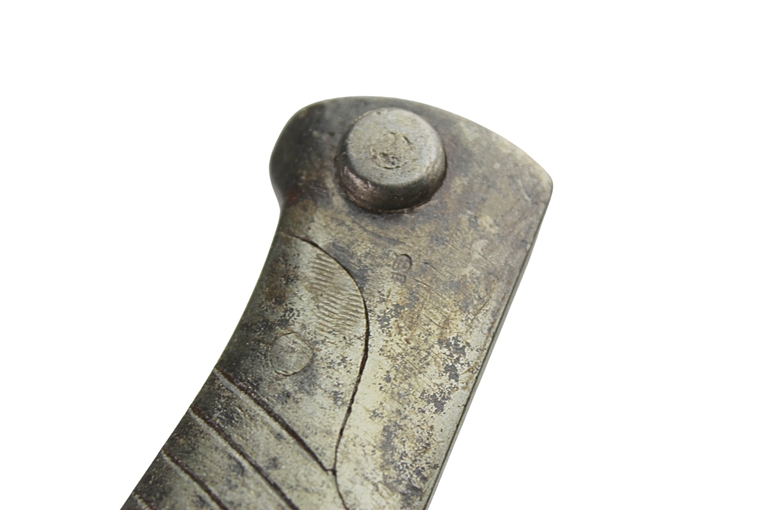 Bagnet Pruski zastępczy z głownią tulejową rzadkość 