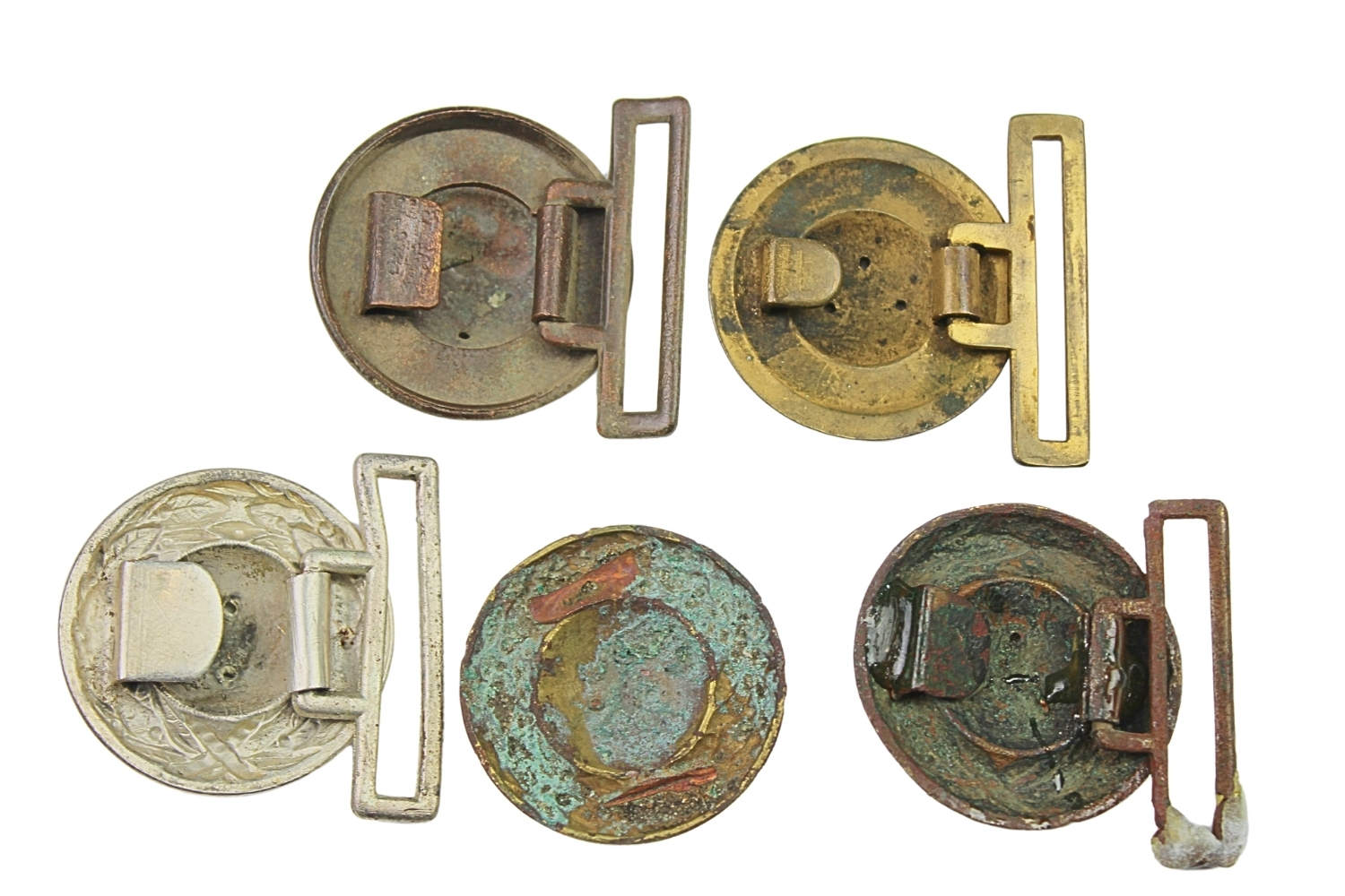 Zestaw pruskich klamer