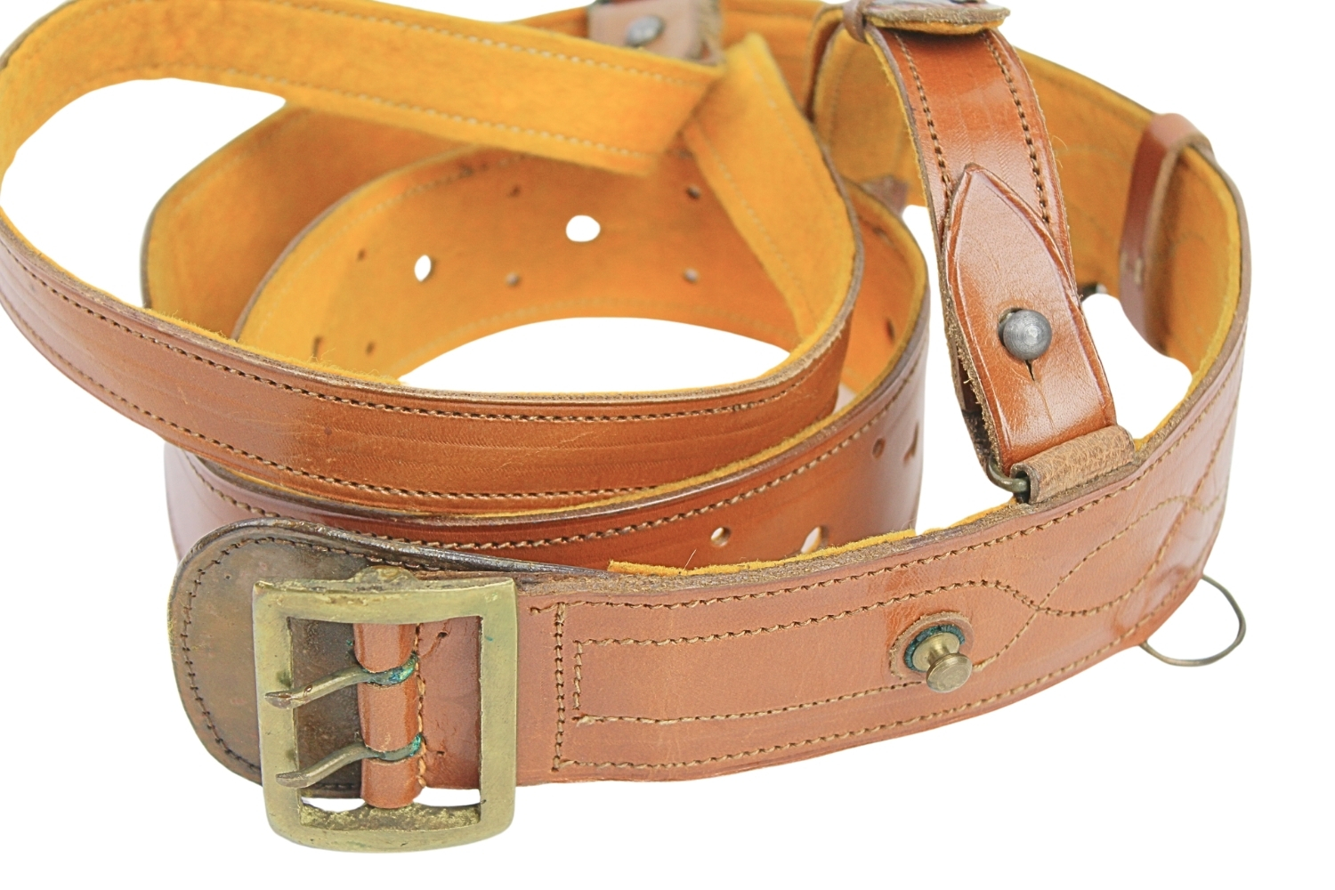 II RP LWP Pas oficerski z koalicyjką 