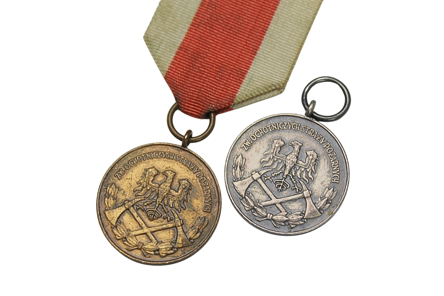 MEDALE ZA ZASŁUGI DLA POŻARNICTWA 2SZTUKI