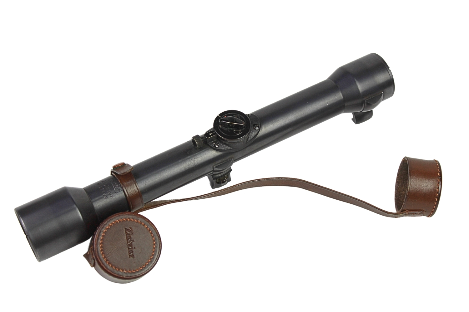 Luneta niemiecka Mauser Carl Zeiss Jena Zielvier z pokrowcem