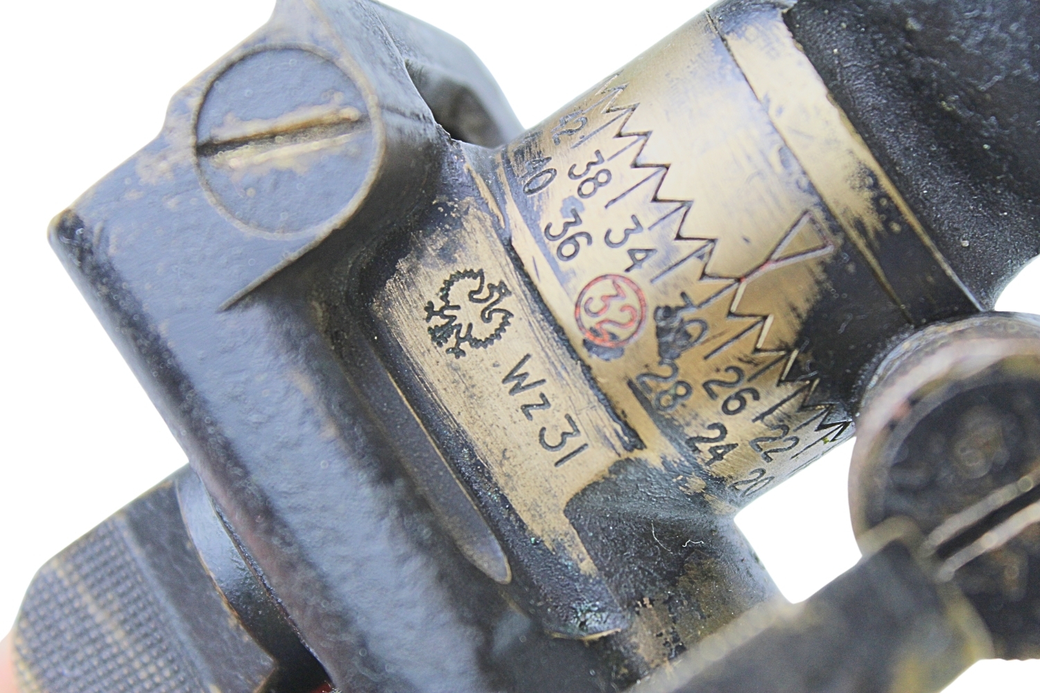 II RP Celownik moździerz Stockes-Brandt wz.31 PWU FS Unikat