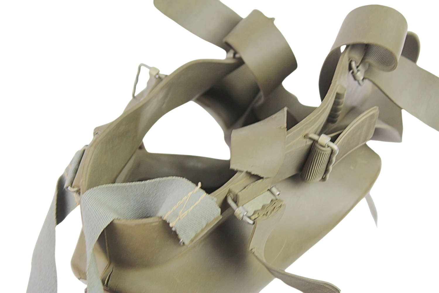 II RP Maska przeciwgazowa C2 Sanok 1939 z torbą