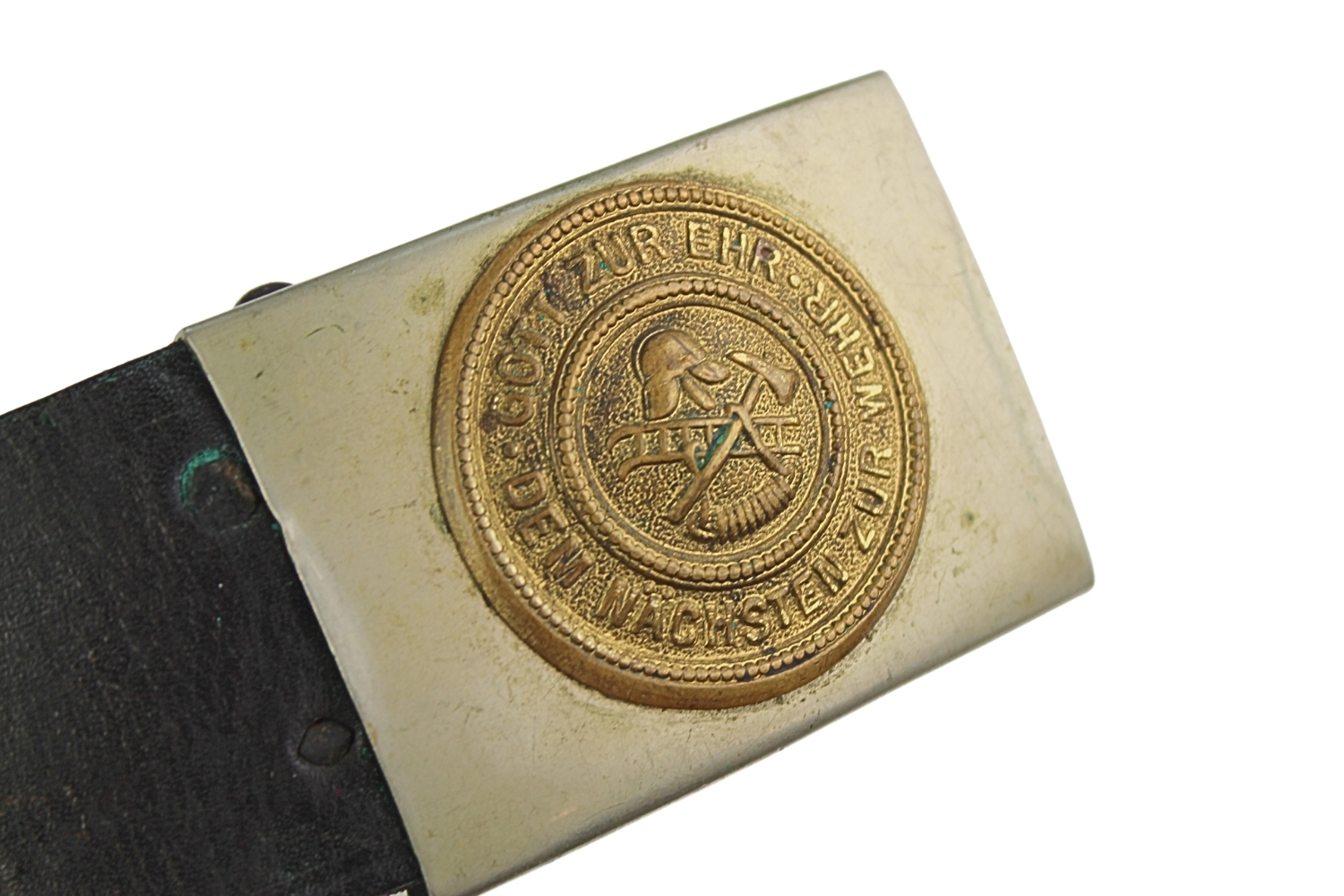 Pas z klamrą straż pożarna Niemcy Albert Rommeda Bielefeld