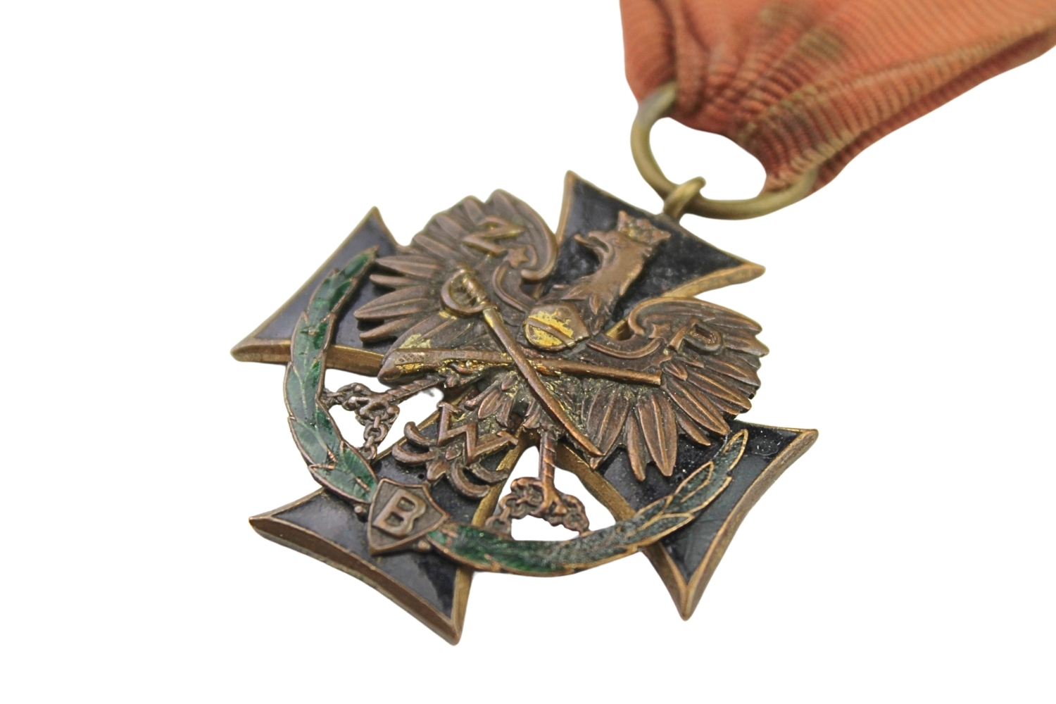 II RP Odznaka Generalny Związek Towarzystwa Powstańców i Wojaków Ziem Zachodnich "Powstaniec Broni" 1922