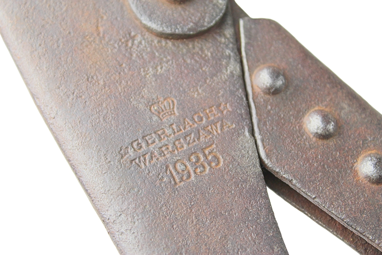 II RP Nożyce saperskie Gerlach Warszawa 1935