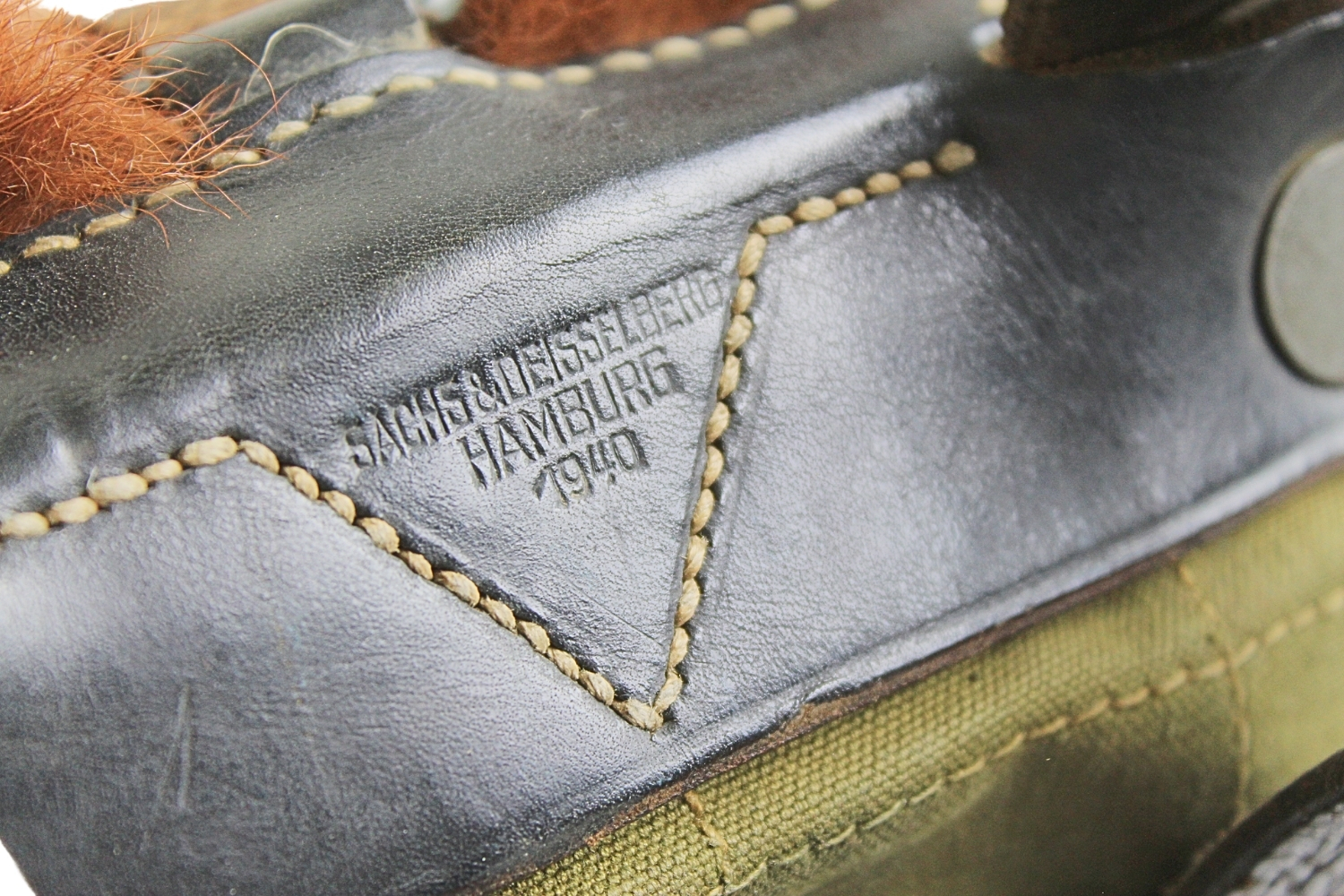 Plecak sierściuch Sachs&Deisselberg Hamburg 1940