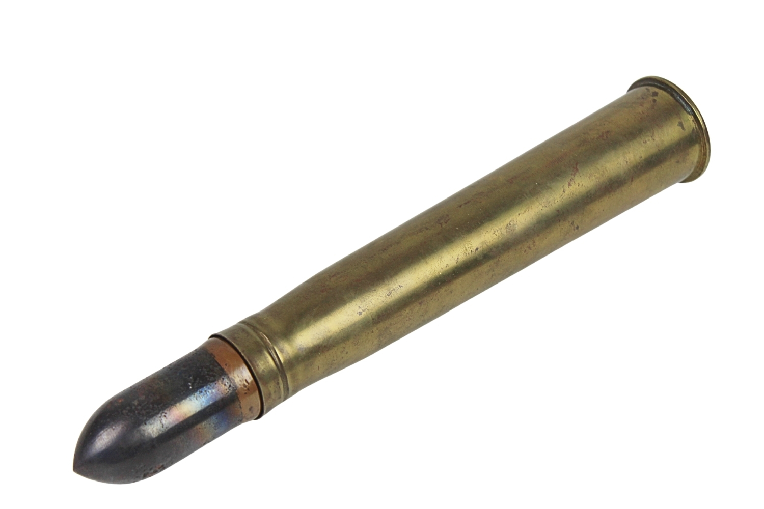 II RP NABÓJ BOFORS 37MM WZ. 36 P.PANC SKORUPA DEKORACYJNA