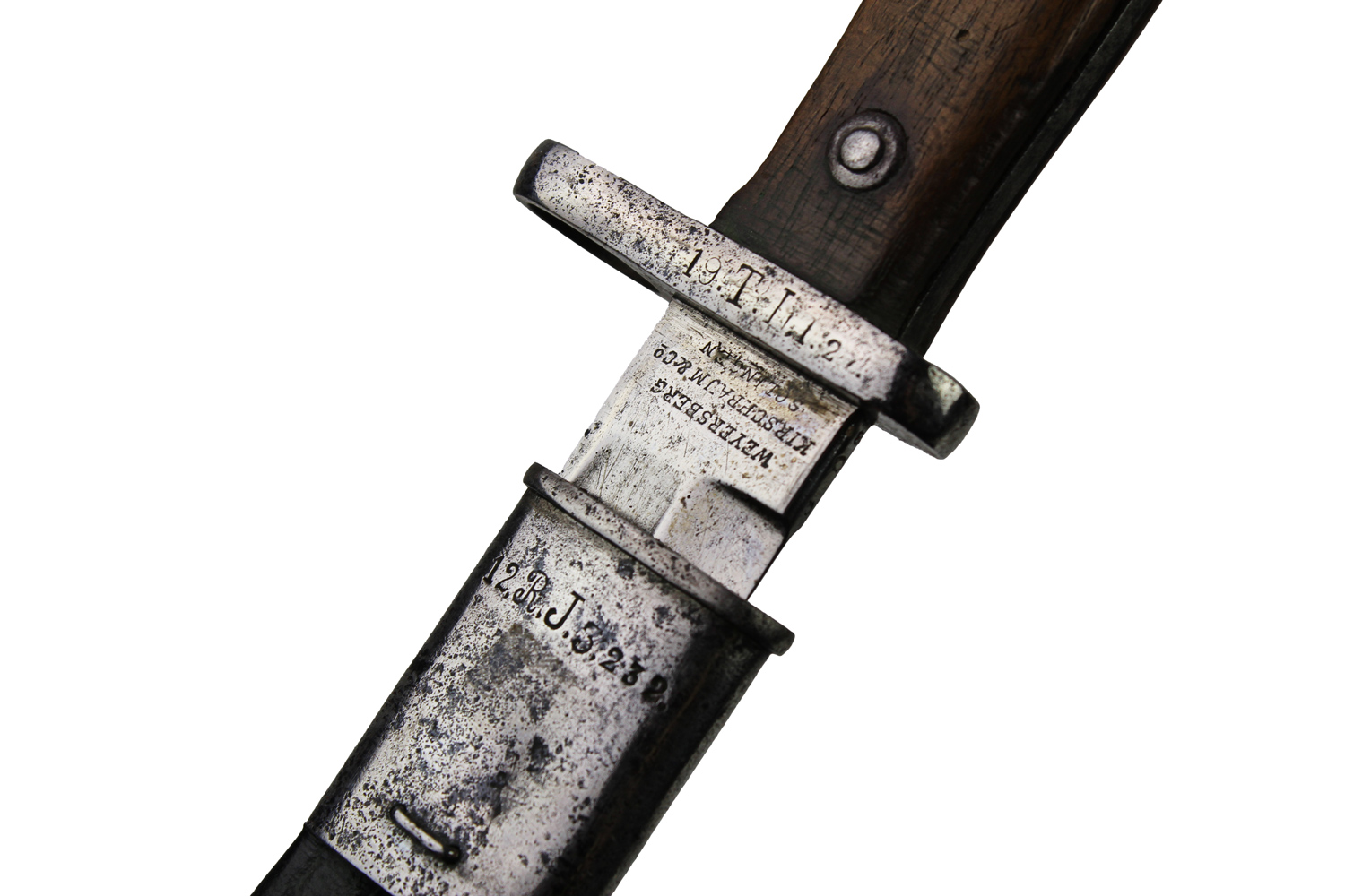 Bagnet pruski S 71 84 bicia regimentowe