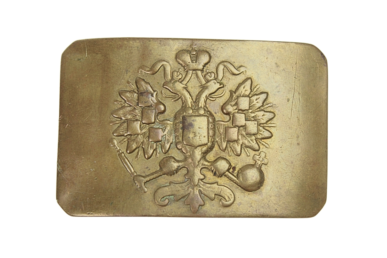 Klamra carska piechoty sygnowana