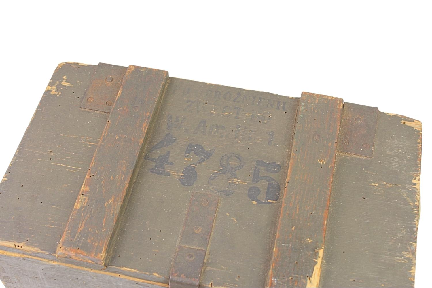 II RP Skrzynka na 1260szt. Amunicji 7,92mm „S”