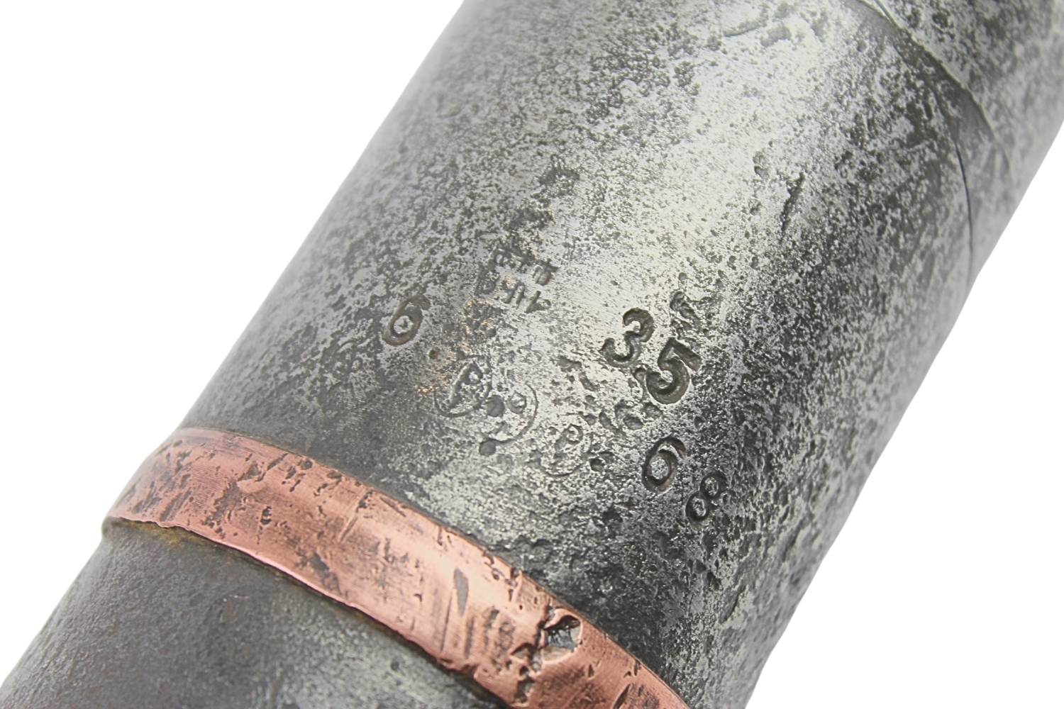 II RP Granat Pancerny 75mm wz.1910 Huta Baildon skorupa dekoracyjna 