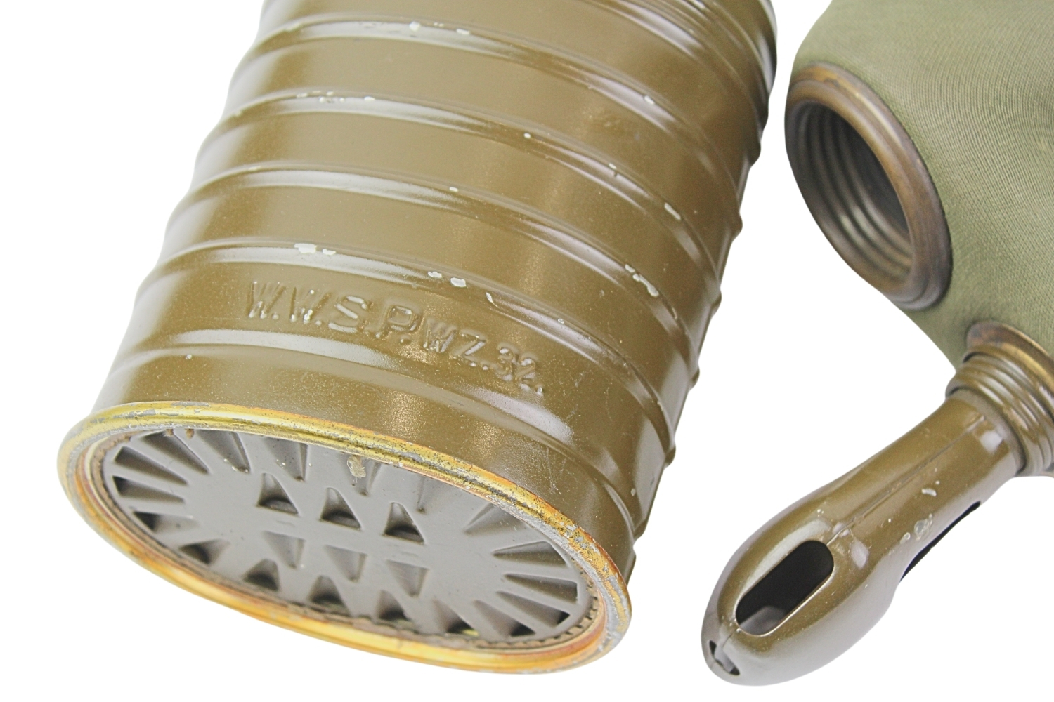 II RP. Maska Przeciwgazowa wz.32 z pochłaniaczem