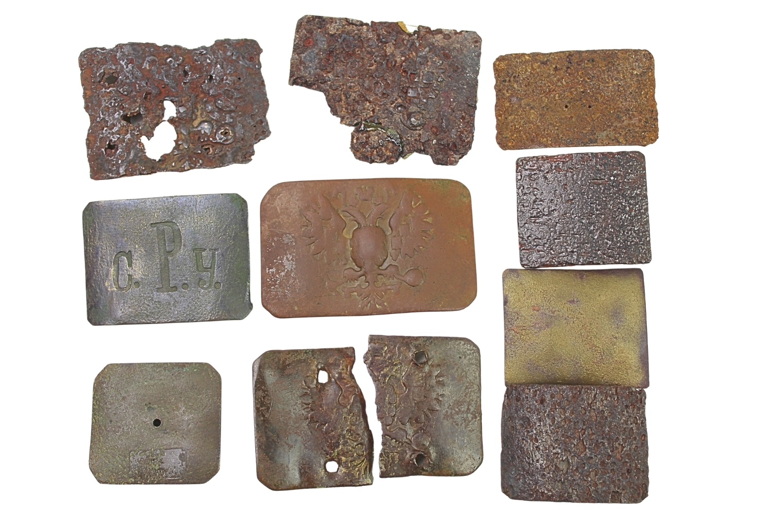 Zestaw klamer carskich I Wojna Światowa 