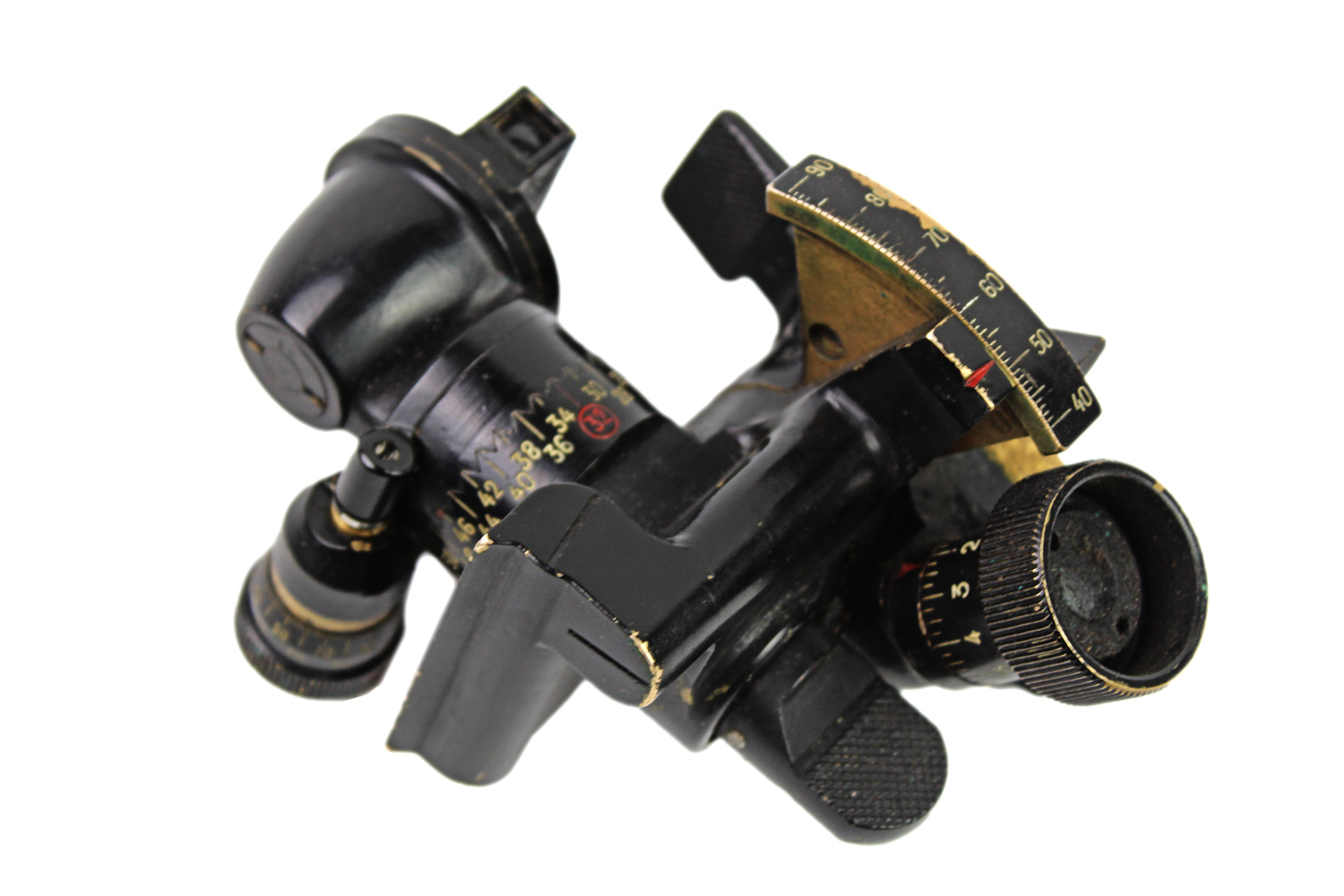 II RP Celownik Moździerz Stockes Brand 81mm wz.31 Francja 