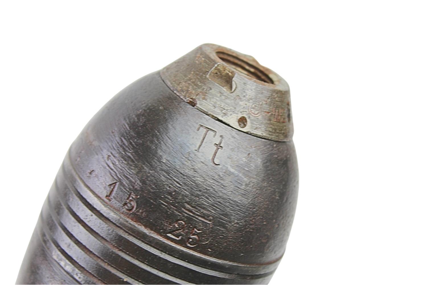 II RP Skrzynka z trzema granatami Stockes-Brandt 81mm wz.31 UNIKAT 