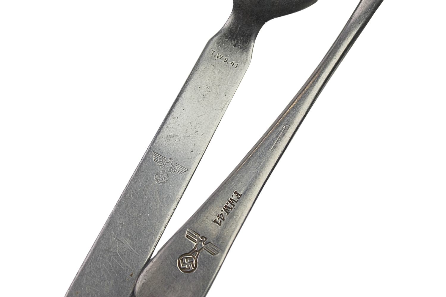 Zestaw niemieckich sztućców wehrmacht F.W.W. 41  T.W.S. 41