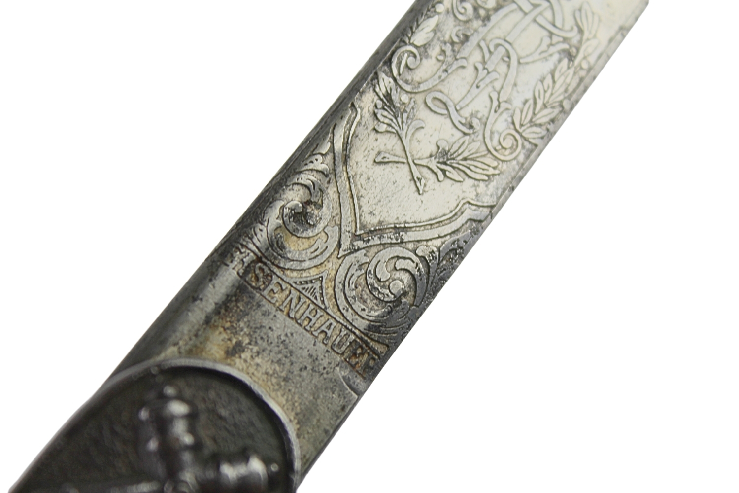 Szabla niemiecka oficera artylerii Saksonia XIXw.