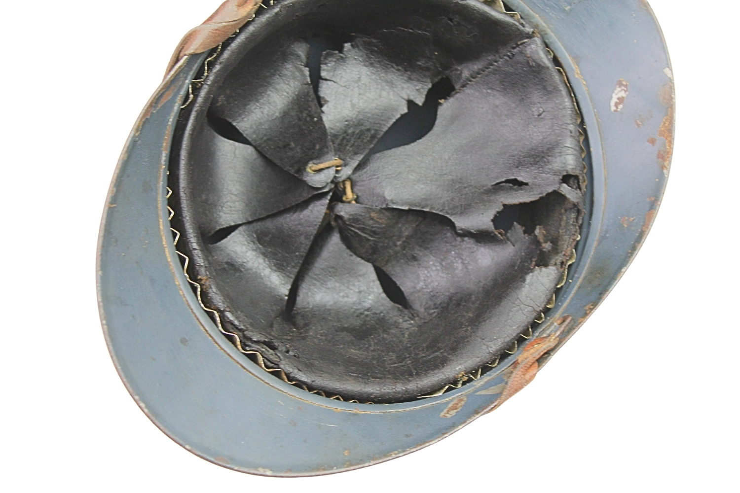 HEŁM WZ. 15 Z EMBLEMATEM ARMII POLSKIEJ WE FRANCJI