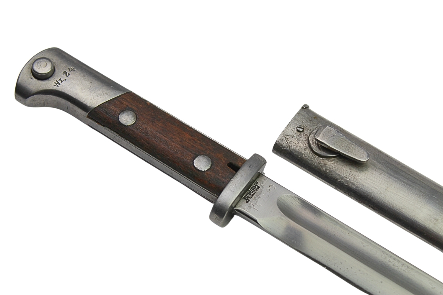 II RP Bagnet wz.24 „Perkun” z oznaczeniem wzoru 