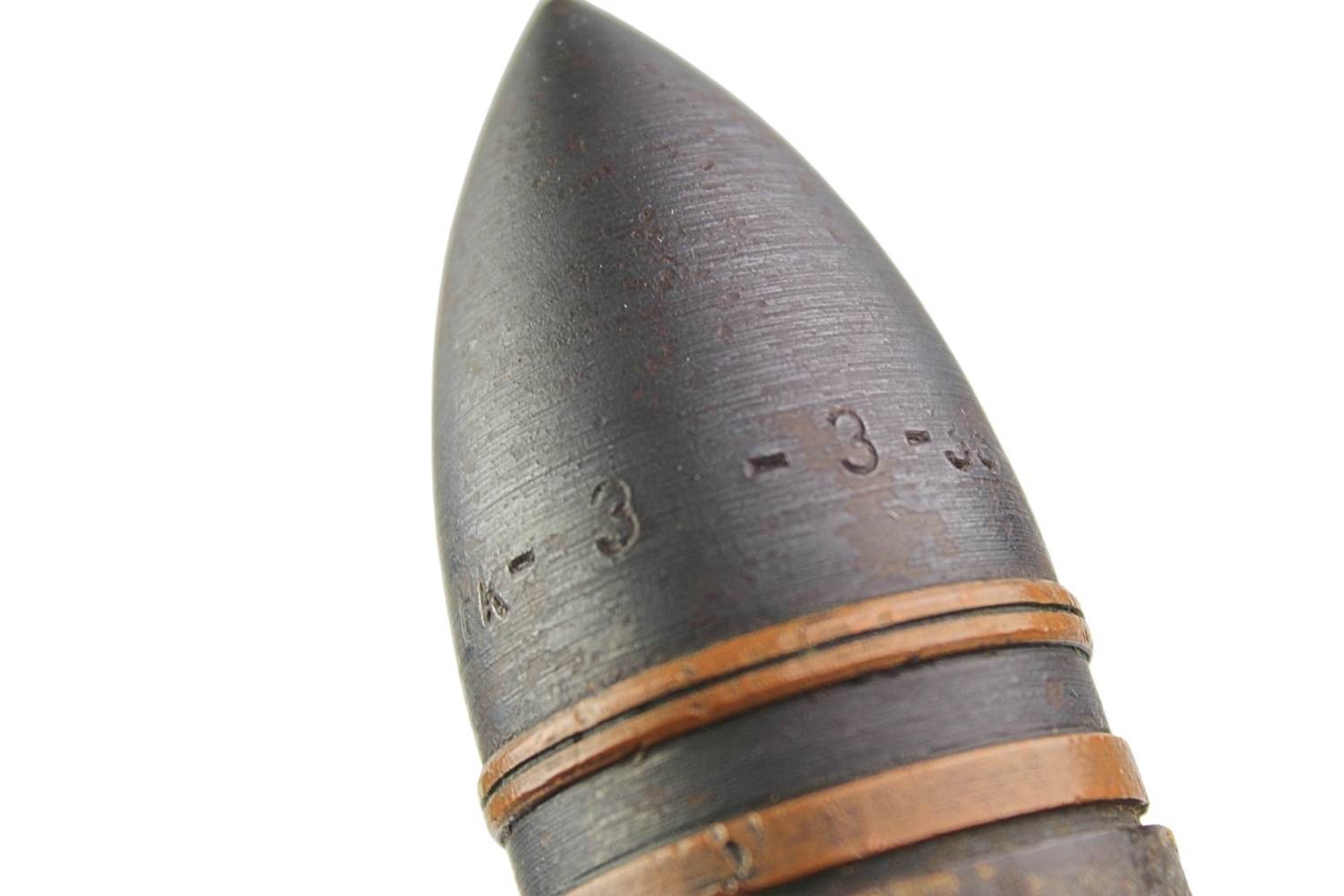 II RP Armata Puteaux 37mm SA 18 Z.A. „Pocisk” S.A. 1938 RZADKOŚĆ