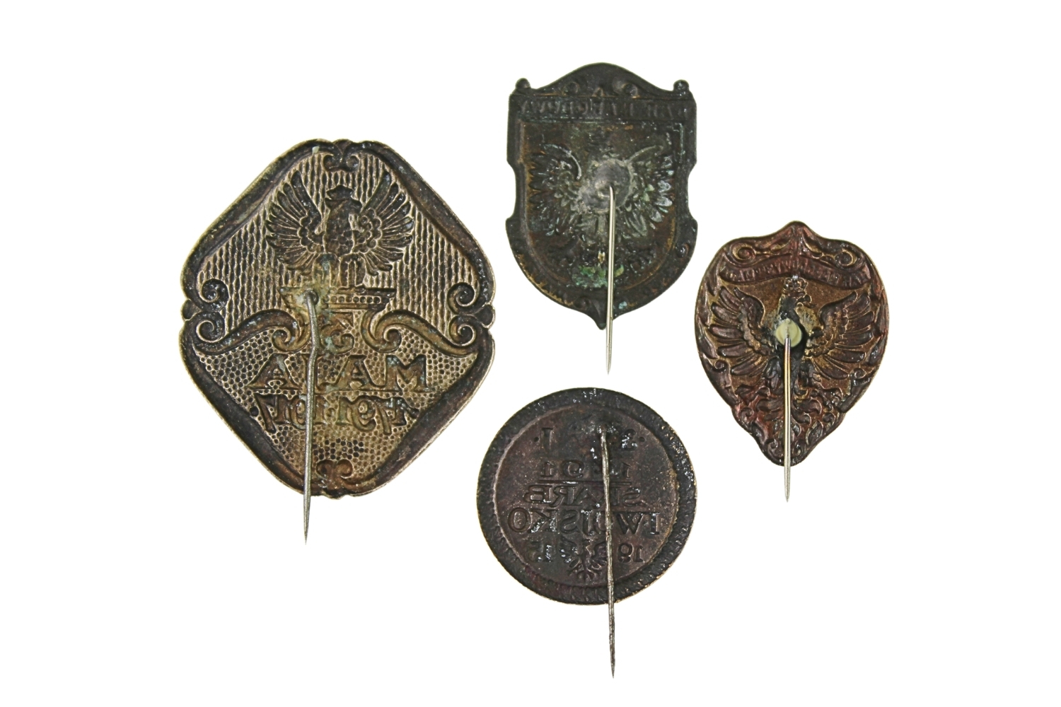 II RP Zestaw Odznak patriotycznych 