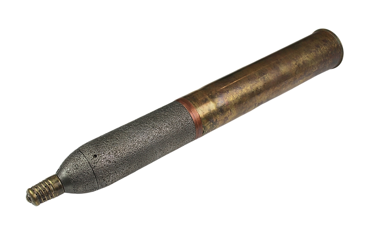 II RP Szrapnel 75mm wz.1897 skorupa dekoracyjna 