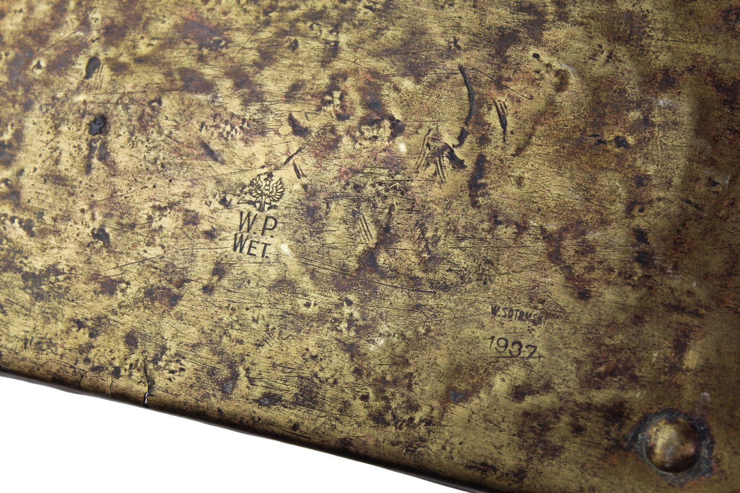 II RP Pudełko WP WET W. Sotomski 1937