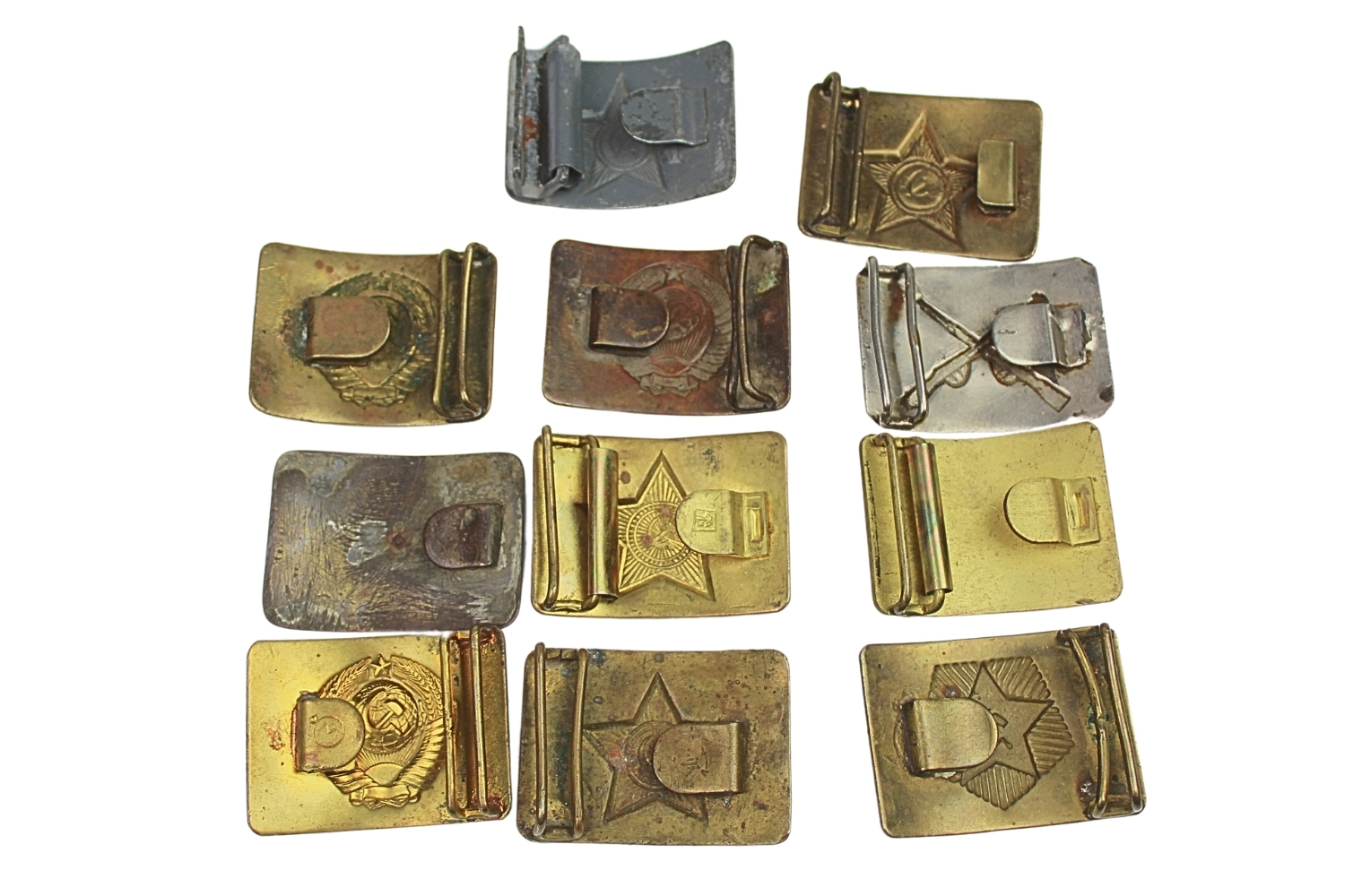 Zestaw klamer radzieckich