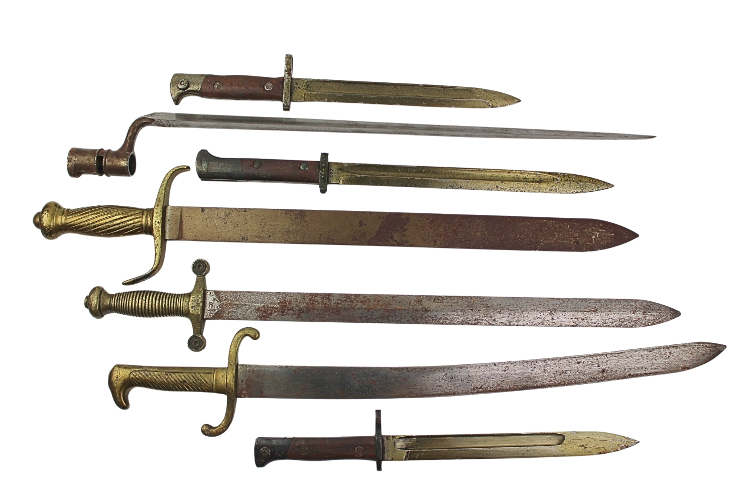 Zestaw bagnetów, tasaków