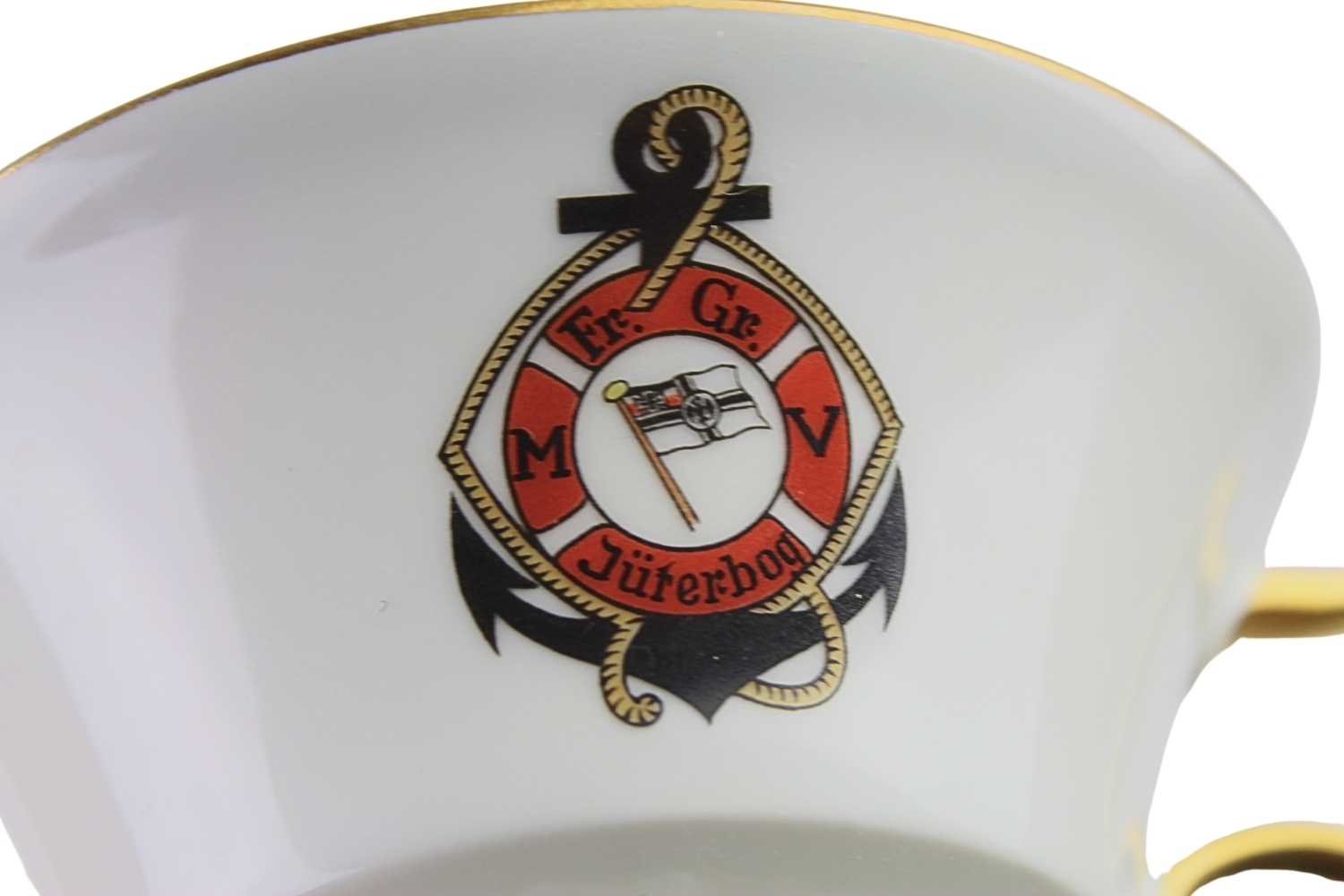 Filiżanka Niemiecka Marynarka sygnowana 