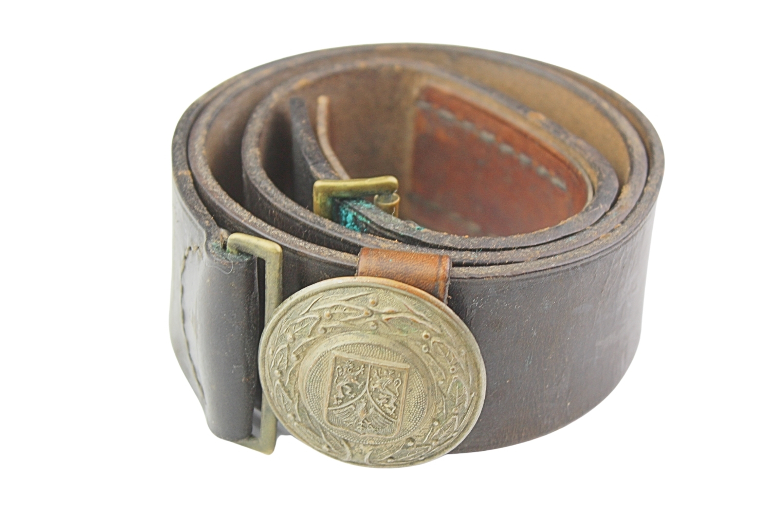 Niemiecki pas z klamrą landową