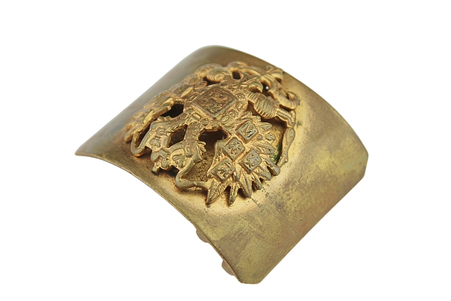 Klamra carska z nakładanym orłem unikat