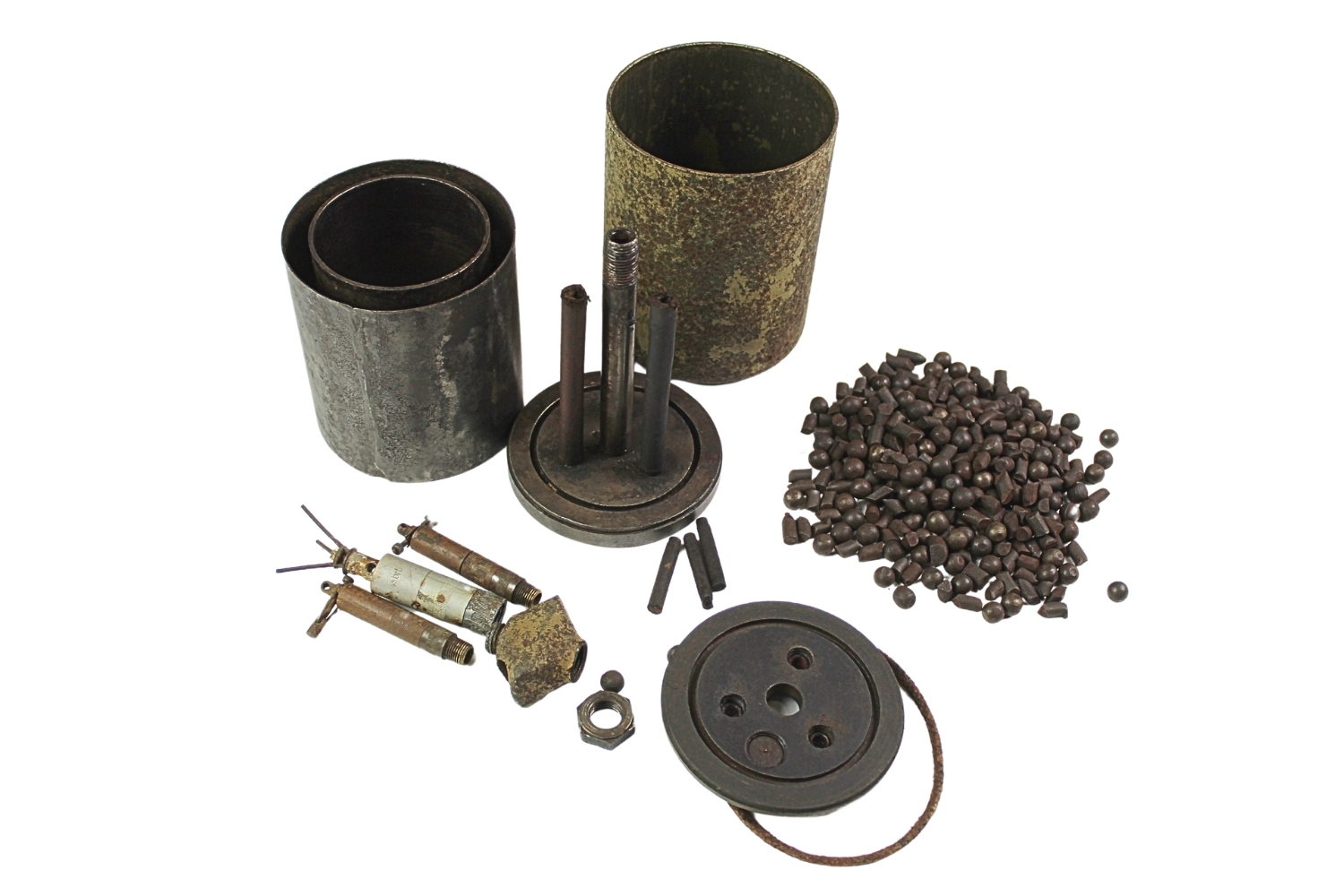 S-MINE SCHRAPNELLMINE 35 1944 skorupa dekoracyjna