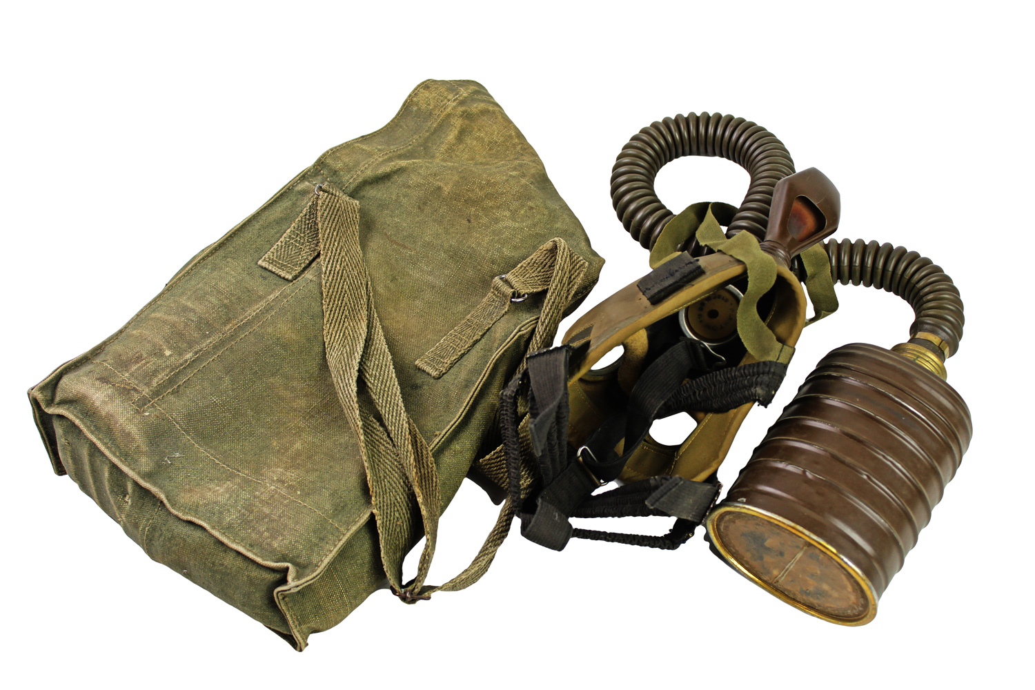 II RP Maska wz.32 z torbą