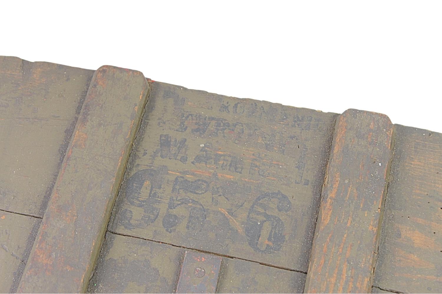 II RP Skrzynka na 1260szt. Amunicji 7,92mm Ślepych 