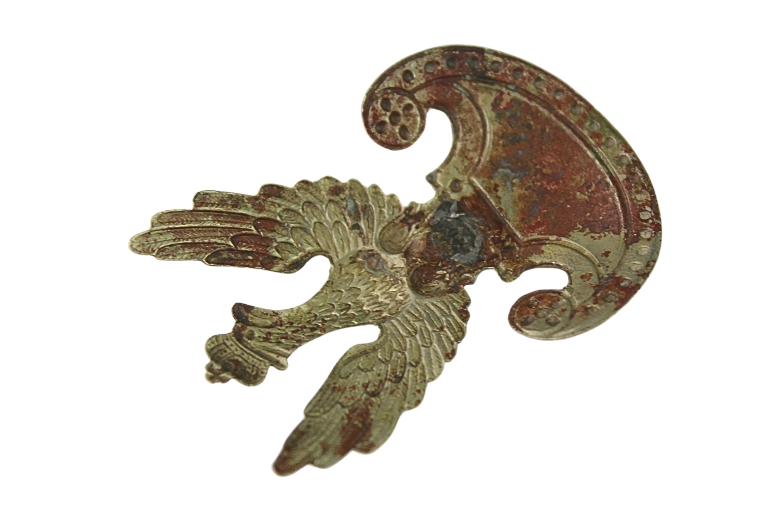 II RP Orzeł wz.19 Grabski Łódź Biały Metal