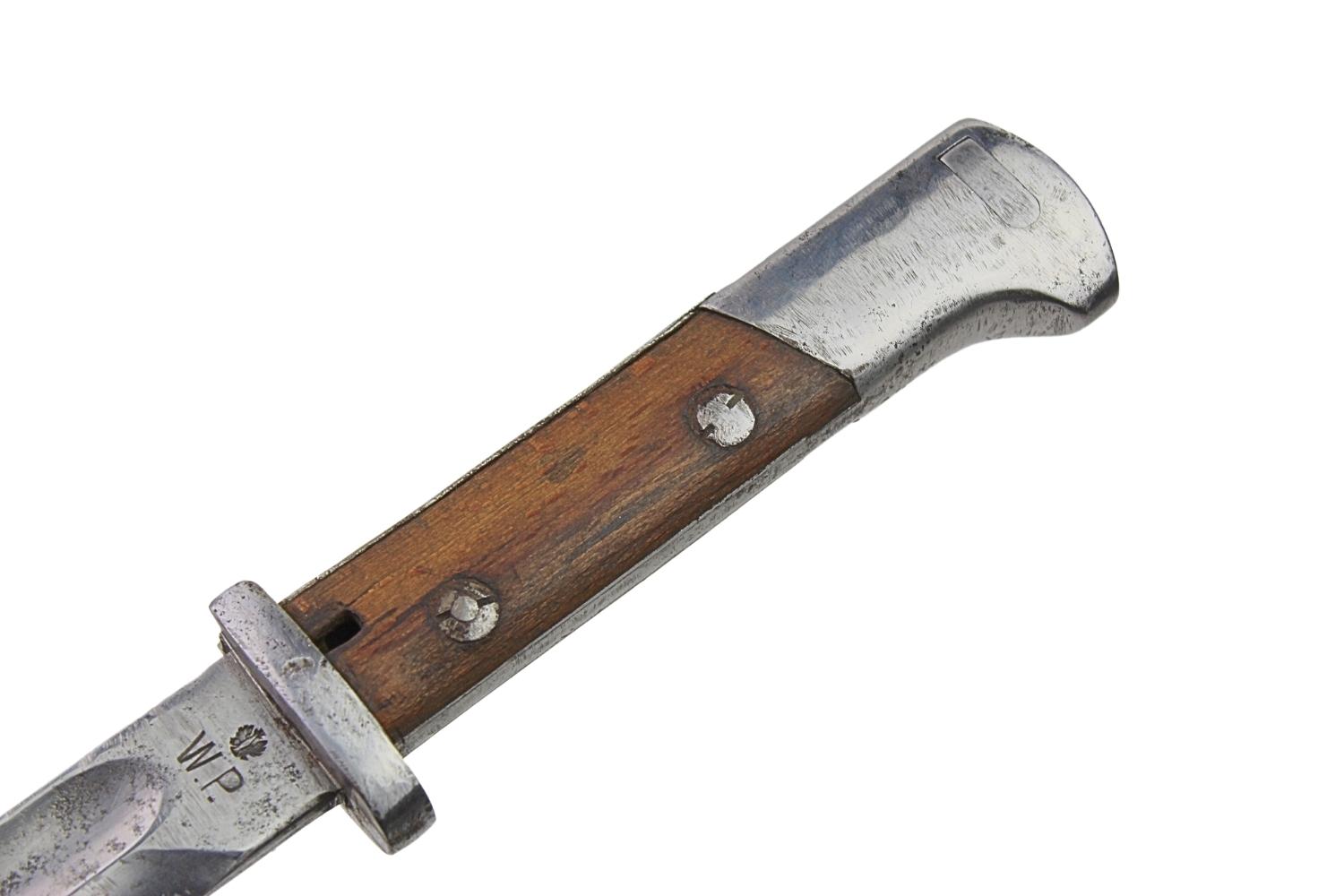 II RP Bagnet wz.24 „Perkun” z oznaczeniem wzoru