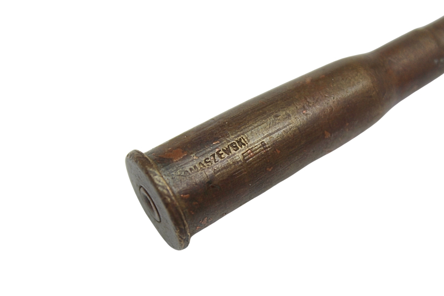 II RP Nabój izbowy kb. Lebel 8mm Tomaszewski rzadkość skorupa dekoracyjna