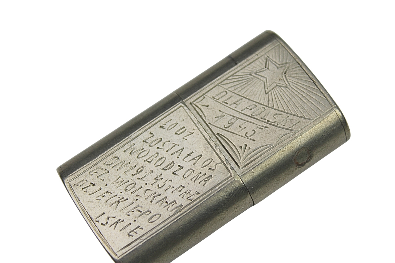 ZAPALNICZKA SZTUKA OKOPOWA ORZEŁEK ŁÓDŹ 19.1.1945