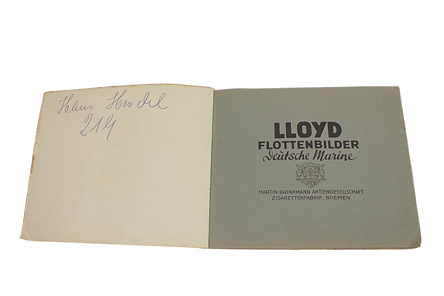 Album Lloyd Niemiecka Marynarka Wojenna