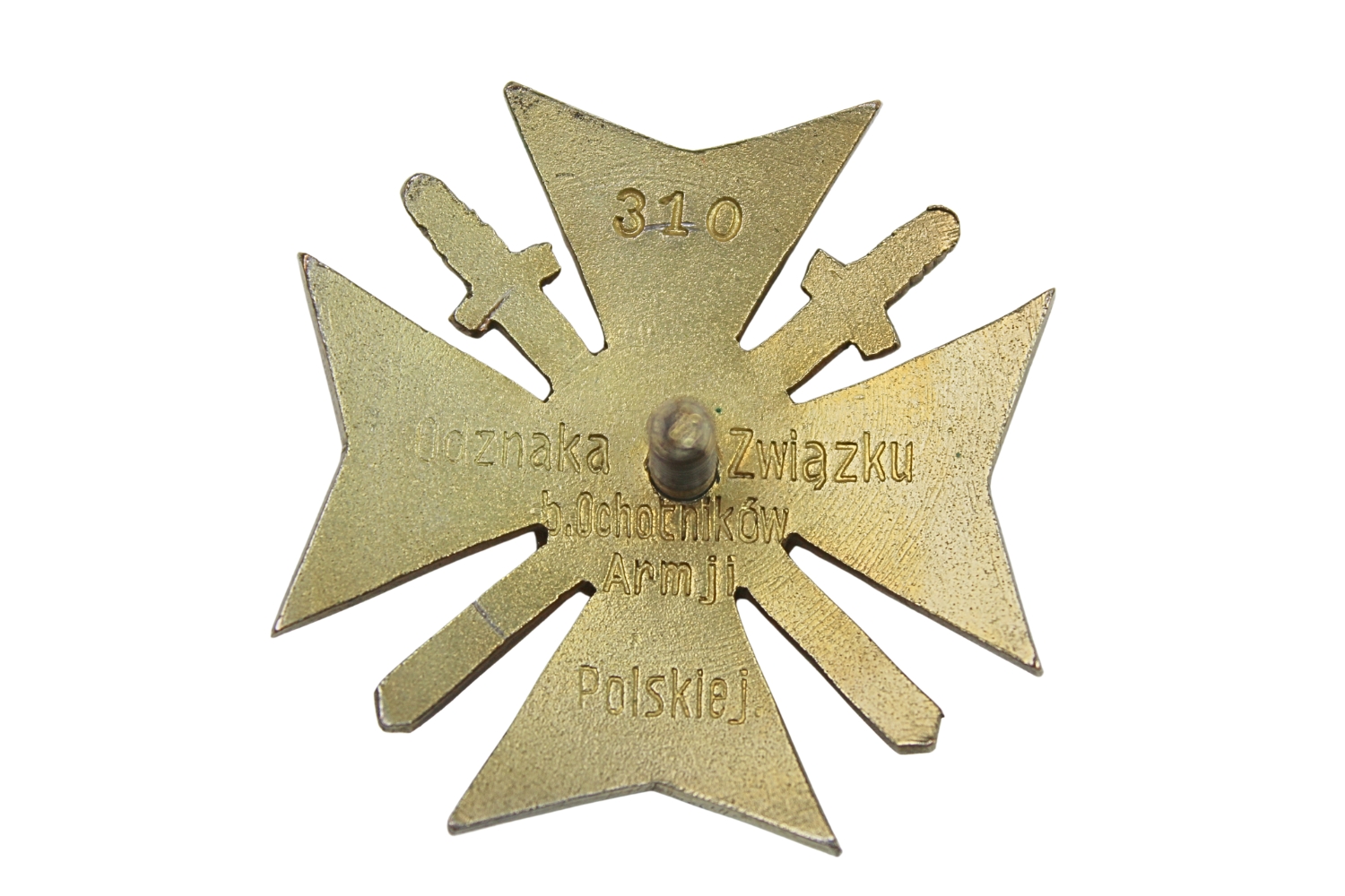 II RP Odznaka Związku Byłych Ochotników Armii Polskiej Chyliński Stan