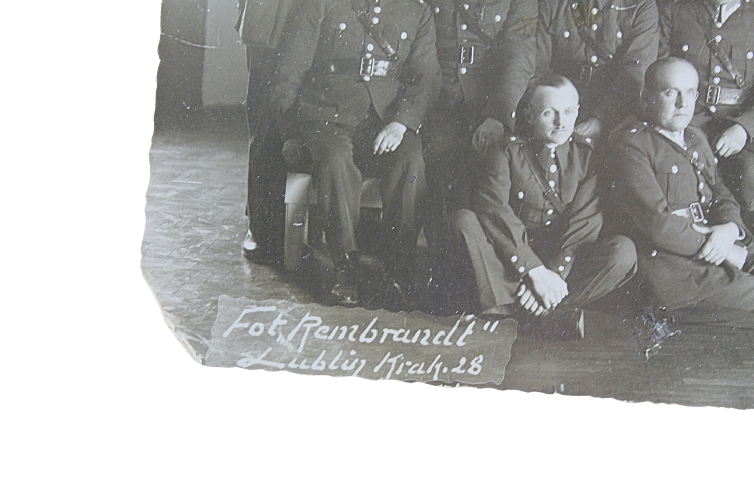 II RP Fotografia Kasyno 8 Pułk Piechoty Legionów Lublin