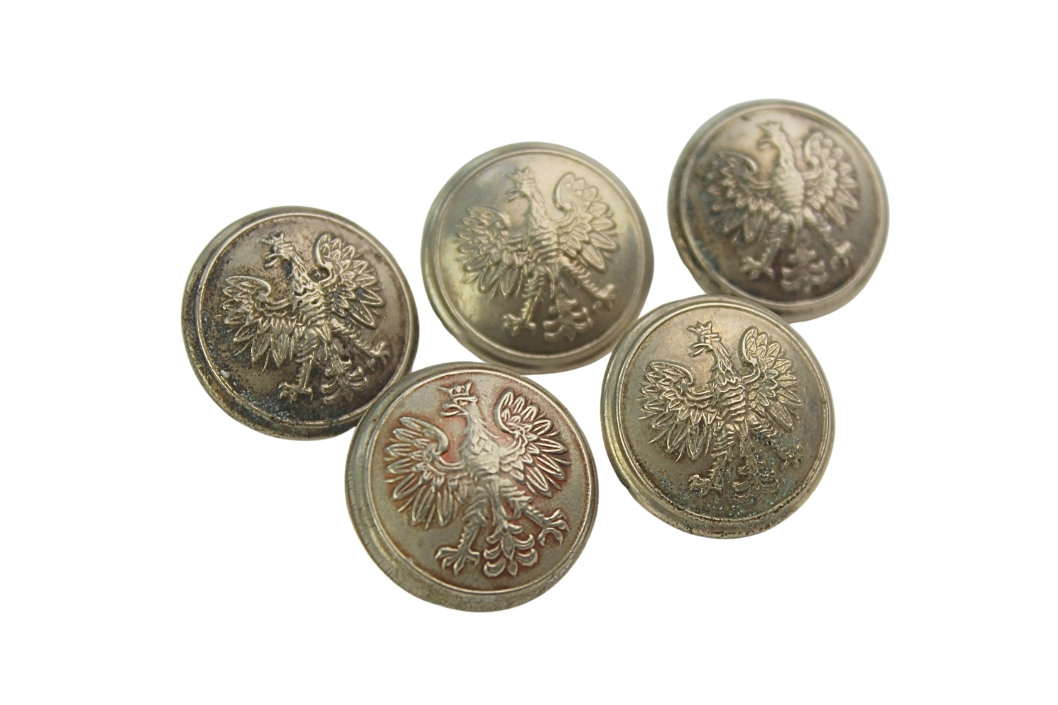 II RP Zestaw guzików wz.28 Jednostajny