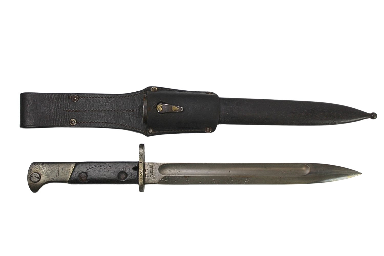 II RP Bagnet wz.29 F.B. Radom z żabką