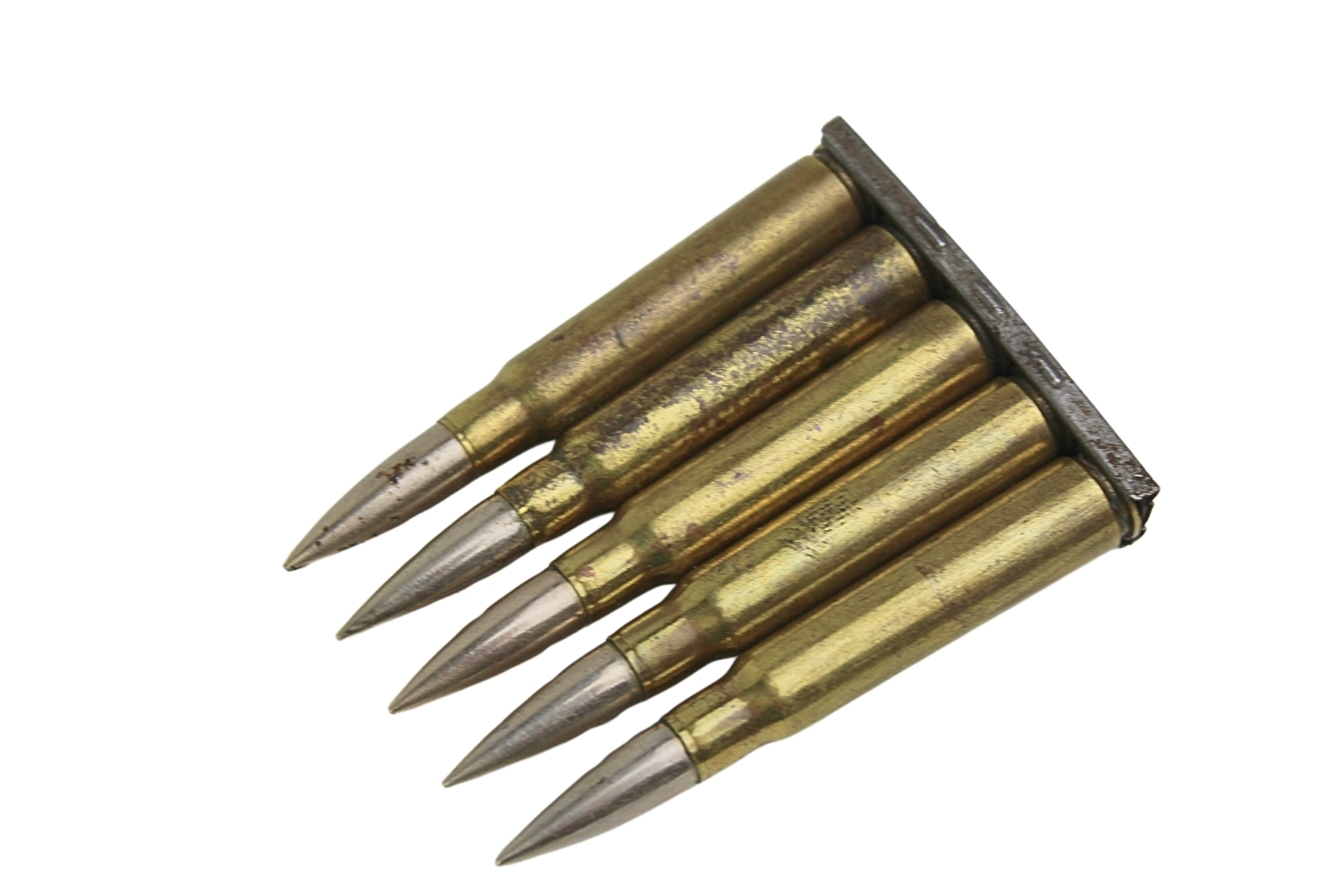 II RP Łódka z amunicją dekoracyjną Kb. Mauser