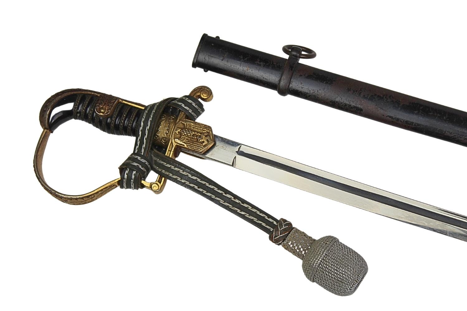 Szabla oficera Wehrmachtu Alcoso  Solingen z temblakiem